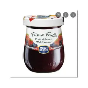 Menz & Gasser Mixed Fruit Flavor Jam Jar 340g