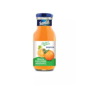 Santal Orange Juice Without Sugar Glass Bottles 250ml